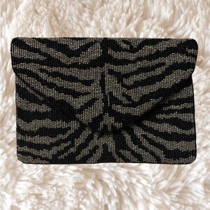 Elegant Black and Gray Clutch